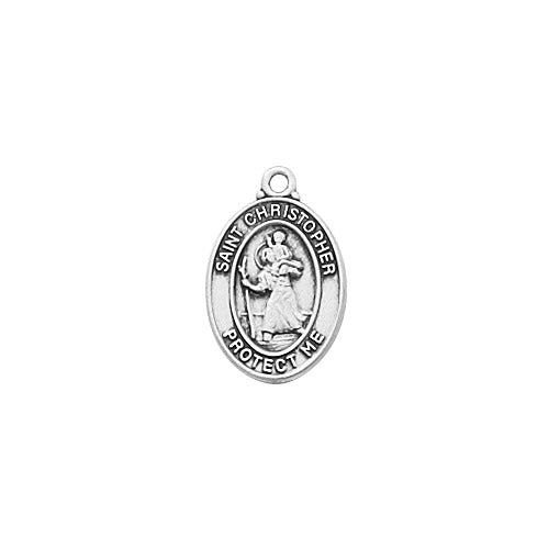 Necklace/SS/St. ChristopherL739