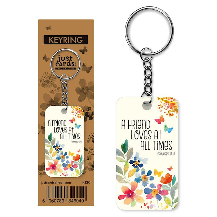 Keychain-Pro 17:17-A Friend Loves At All Times