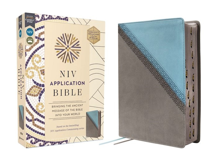 Bible-NIV-Teal & Grey-Application-Indexed