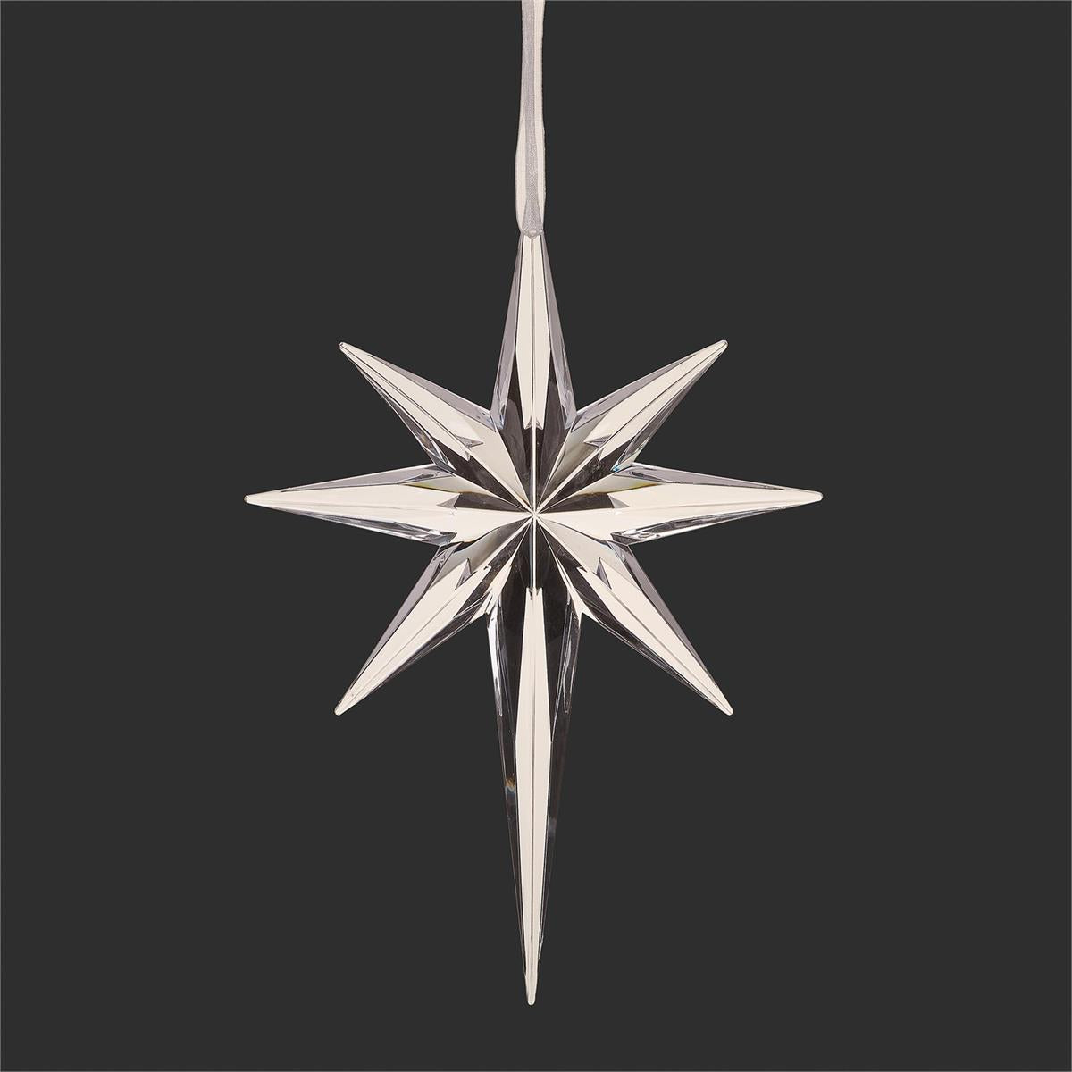 Ornament-Hanging-Star Of Bethlehem-8.5"