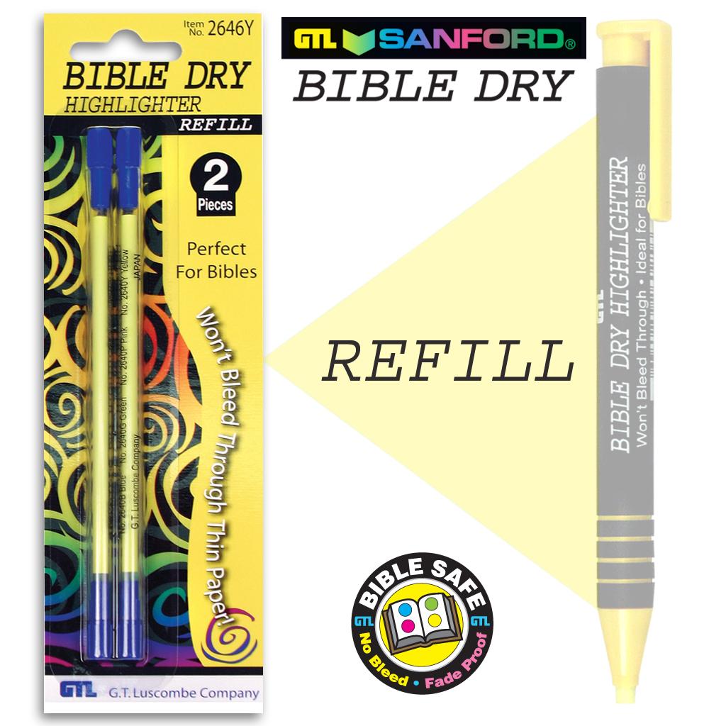 Bible Marker/Refill Yellow/2646
