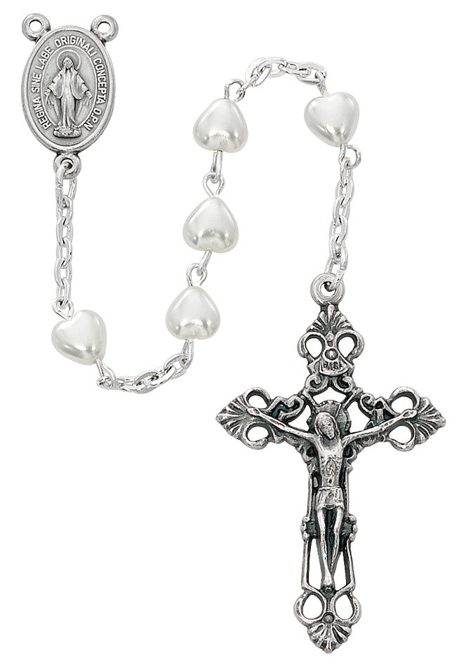 Rosary/Pearl Heart/6x6