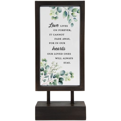 Plaque-Standing-Love Lives On