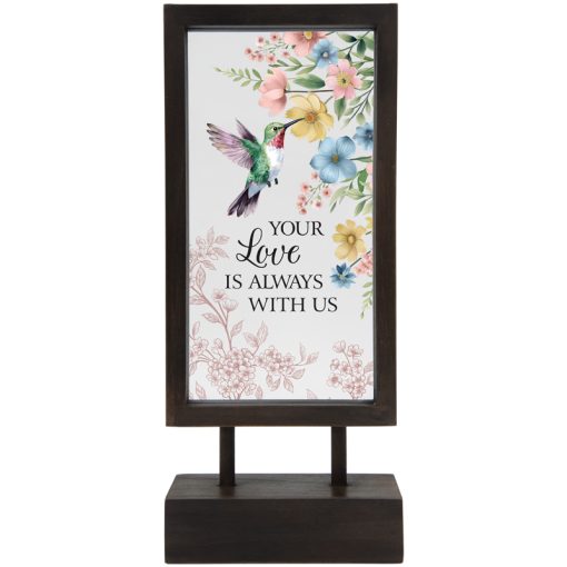 Plaque-Standing-Always With Us