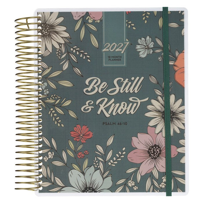 Planner-18 Month- Be Still & Know-2027