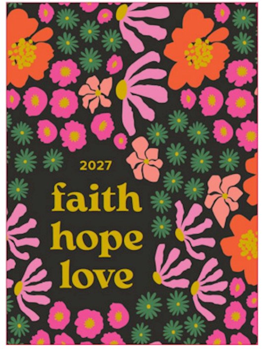 Planner-18 Month Agenda-2027-Floral