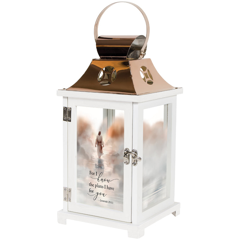 Lantern-Wooden Slats-Jer 29:11-The Plans