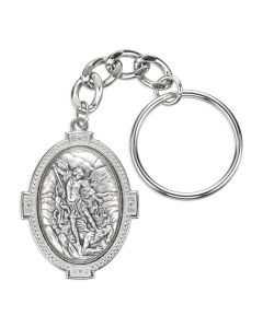 Key Chain-St Michael-Oval