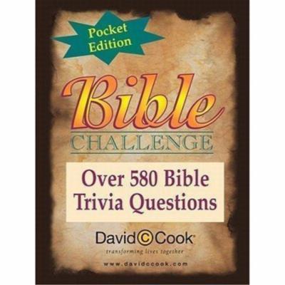 Game/Bible Trivia Card Challeng