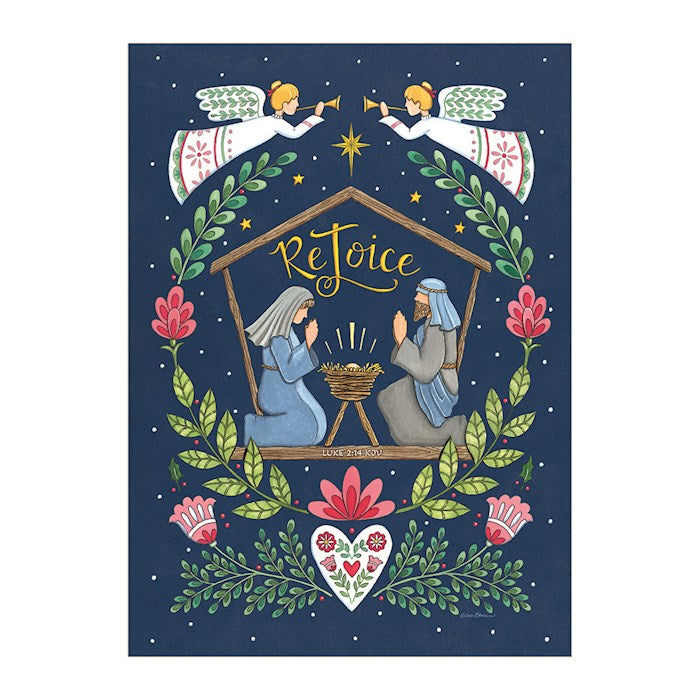 Boxed Cards-Christmas-Luk 2:14-Angels Rejoice-20ct