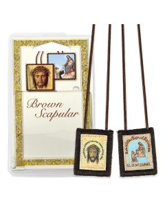 Scapular-Holy Face-Genuine Wool