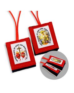 Scapular-Red-Five Fold