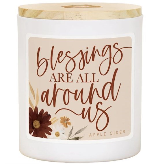 Candle-Dual Wick-Apple Cider-Blessings All Around