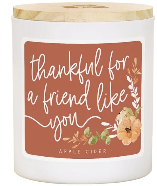 Candle-Dual Wick-Autumn Bliss-Thankful For A Friend