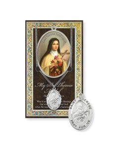 Necklace/Prayer to St. Therese