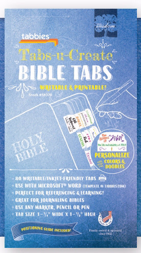 Bible Tabs/Create/Printable