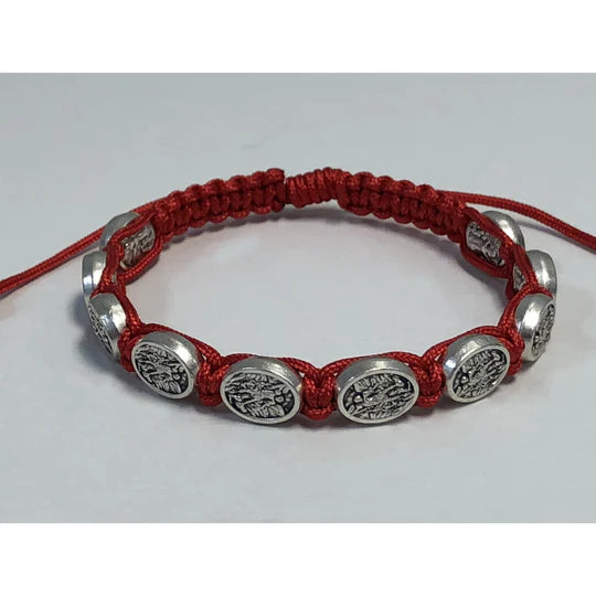 Bracelet/St. Michael/Red/Slip K