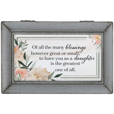 Music Box-Blessings Daughter-Sm
