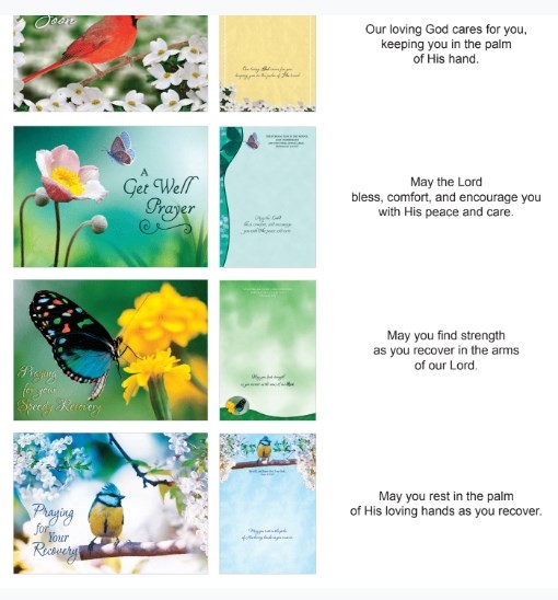 Boxed Cards-Get Well-KJV