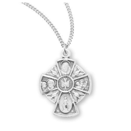 Necklace/4-Way/SS/Holy Spirit
