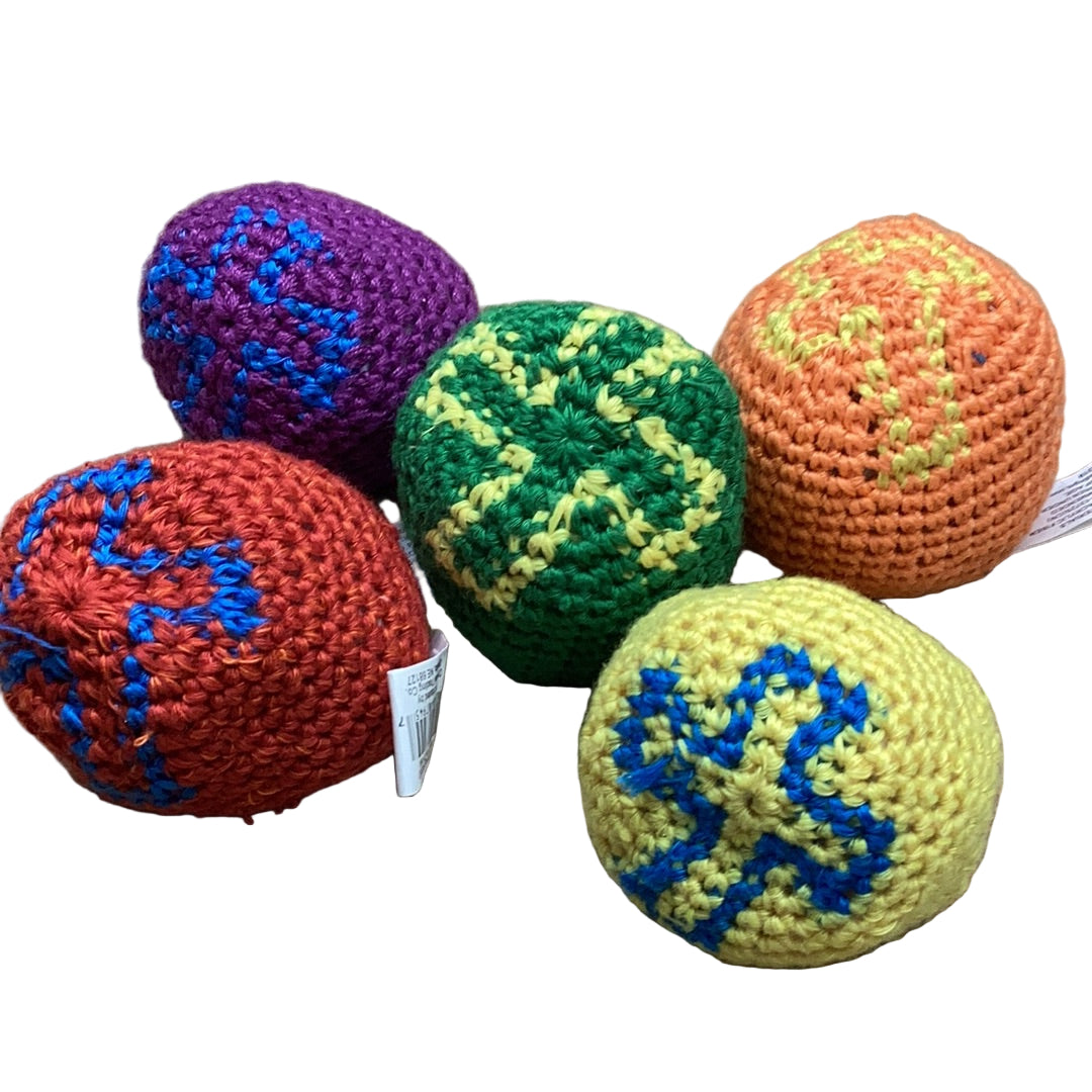 Kick Balls-Knitted-Cross-Assrtd Colors