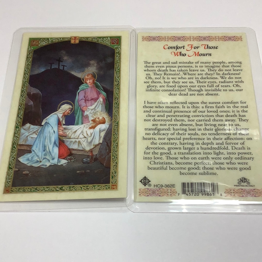 BM-laminated-Comfort For Those Who Mourn-HC9-362E