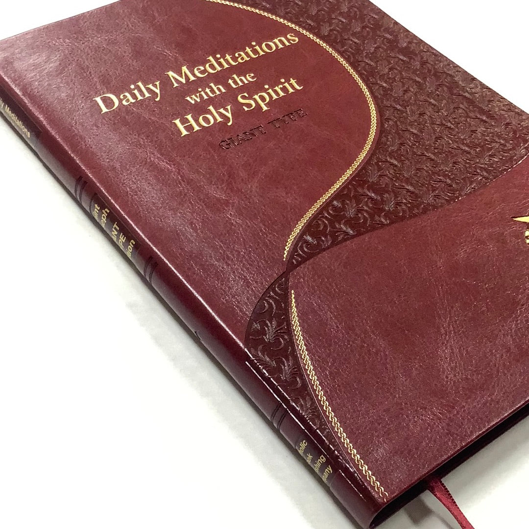Book-Daily Meditations-Holy Spirit-Large Print