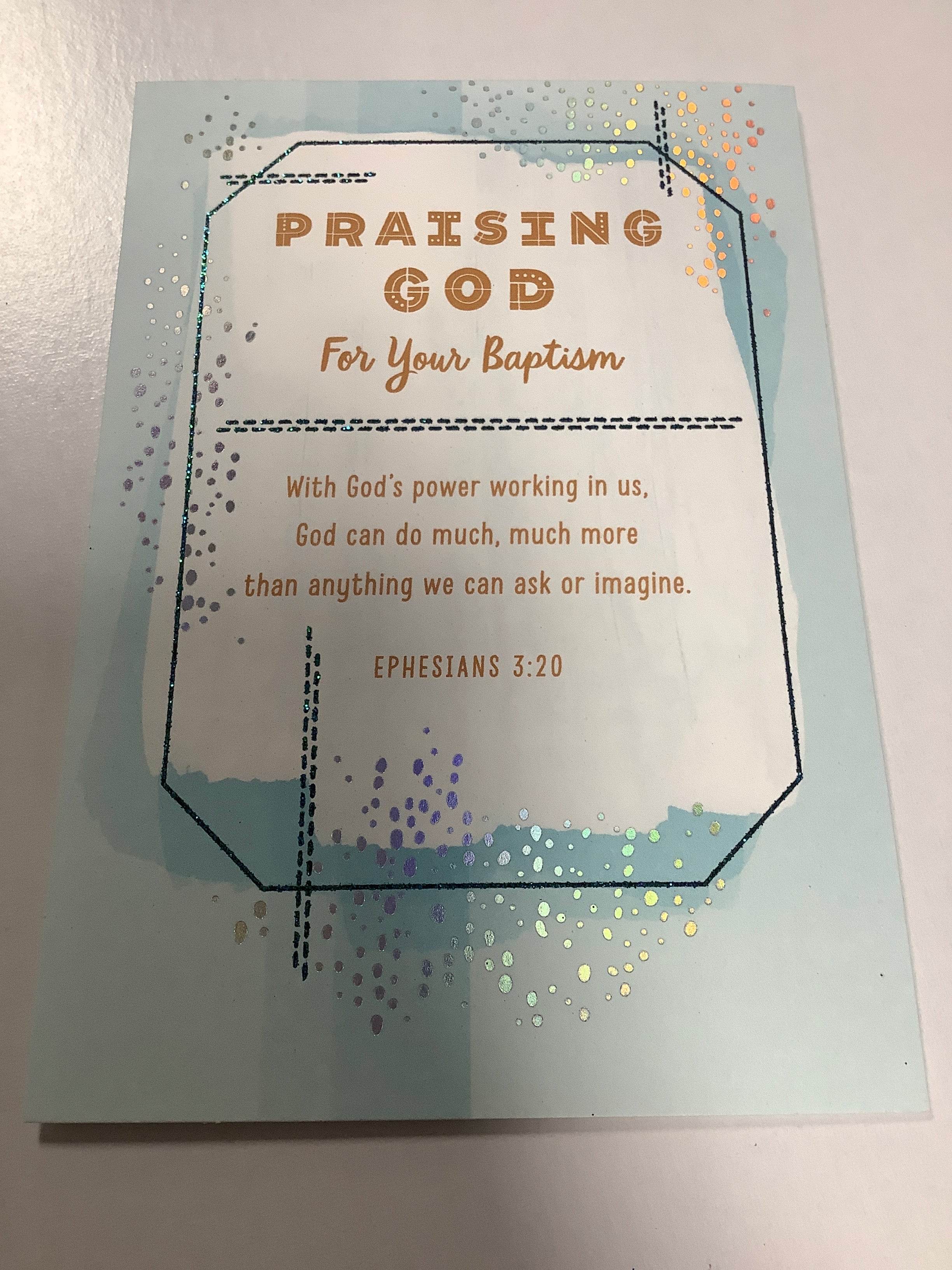Card/Baptism/Youth/J9923