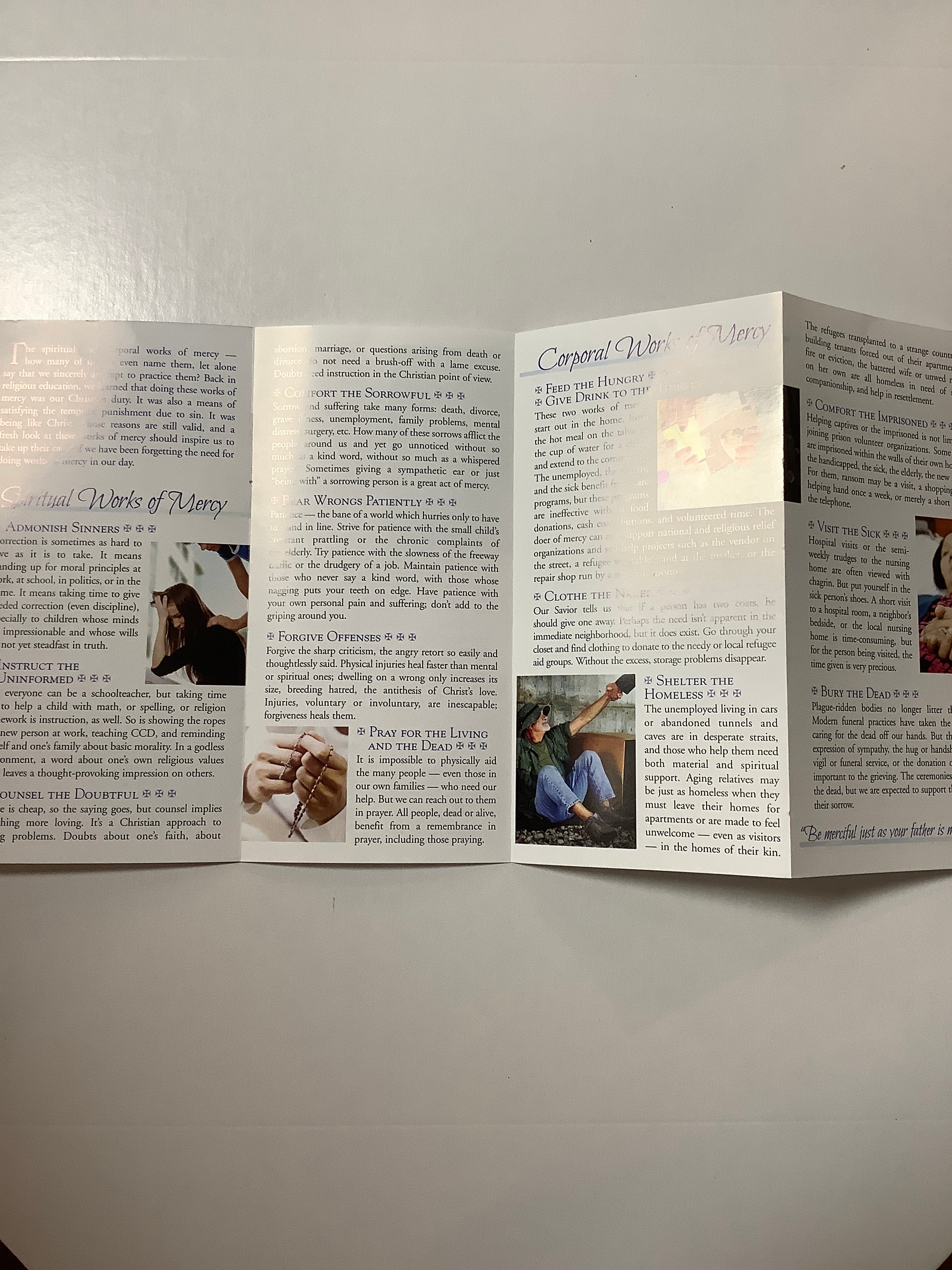 Pamphlet/Works of Mercy