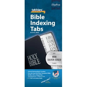 Bible Tabs/Mini Silver