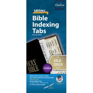Bible Tabs/Catholic/Gold