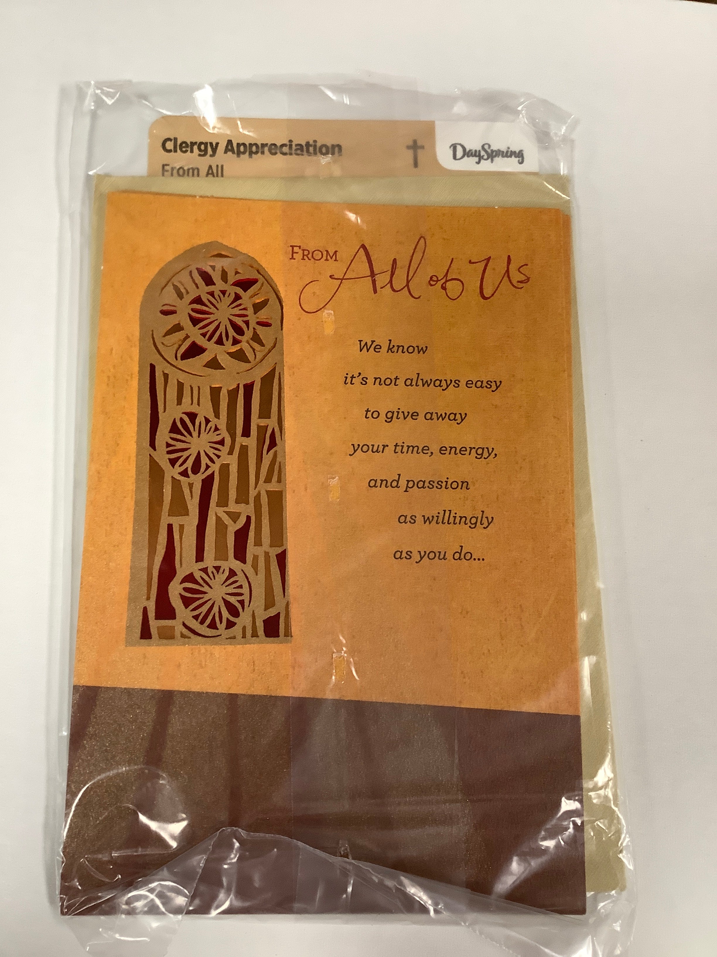 Card-Clergy Appreciation-From All-54279