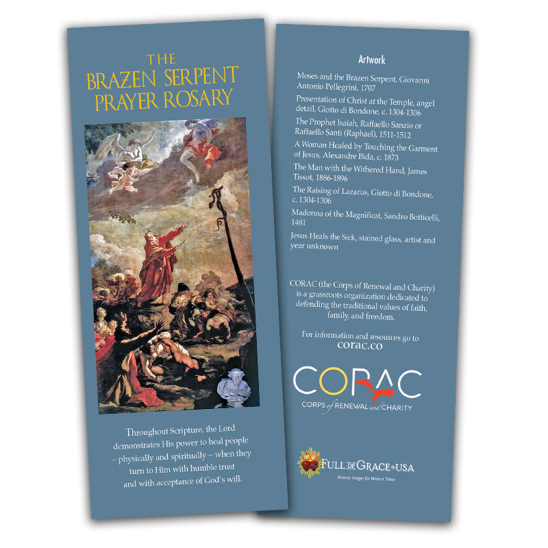 Pamphlet-The Brazen Serpent Prayer Rosary