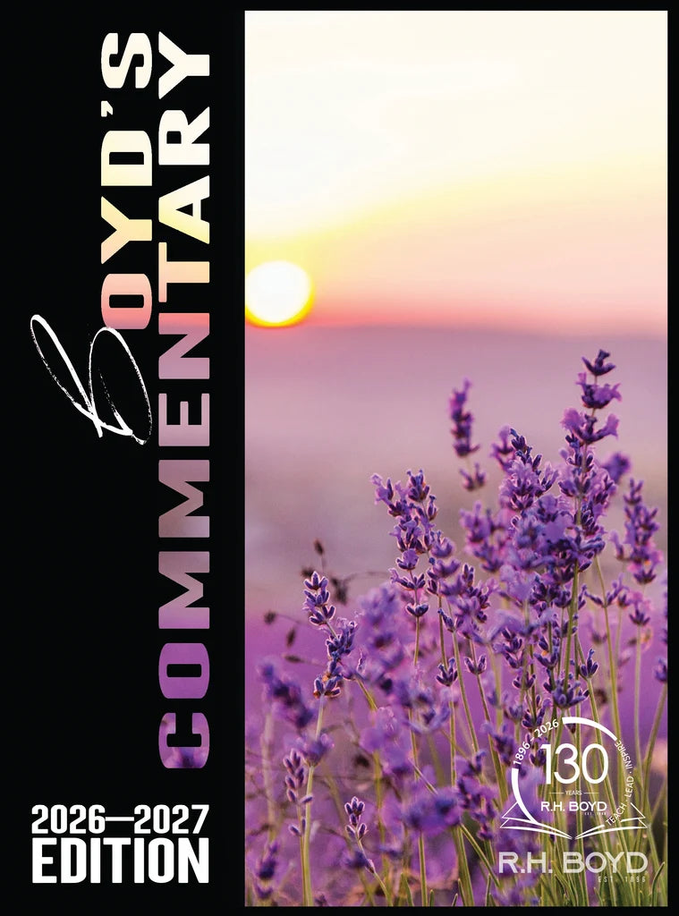 Book-Boyd's Commentary 2026-2027