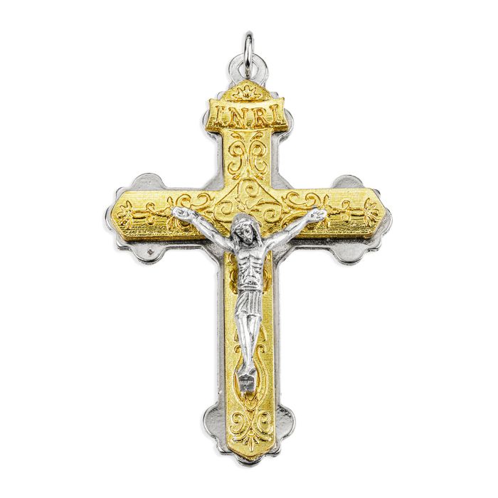 Medal-Crucifix-Gold/Silver
