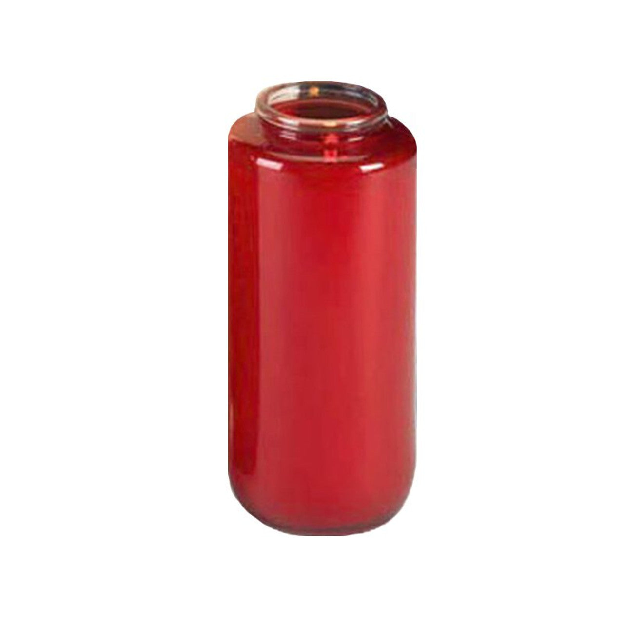 Candle-5 Day-Glass-Ruby