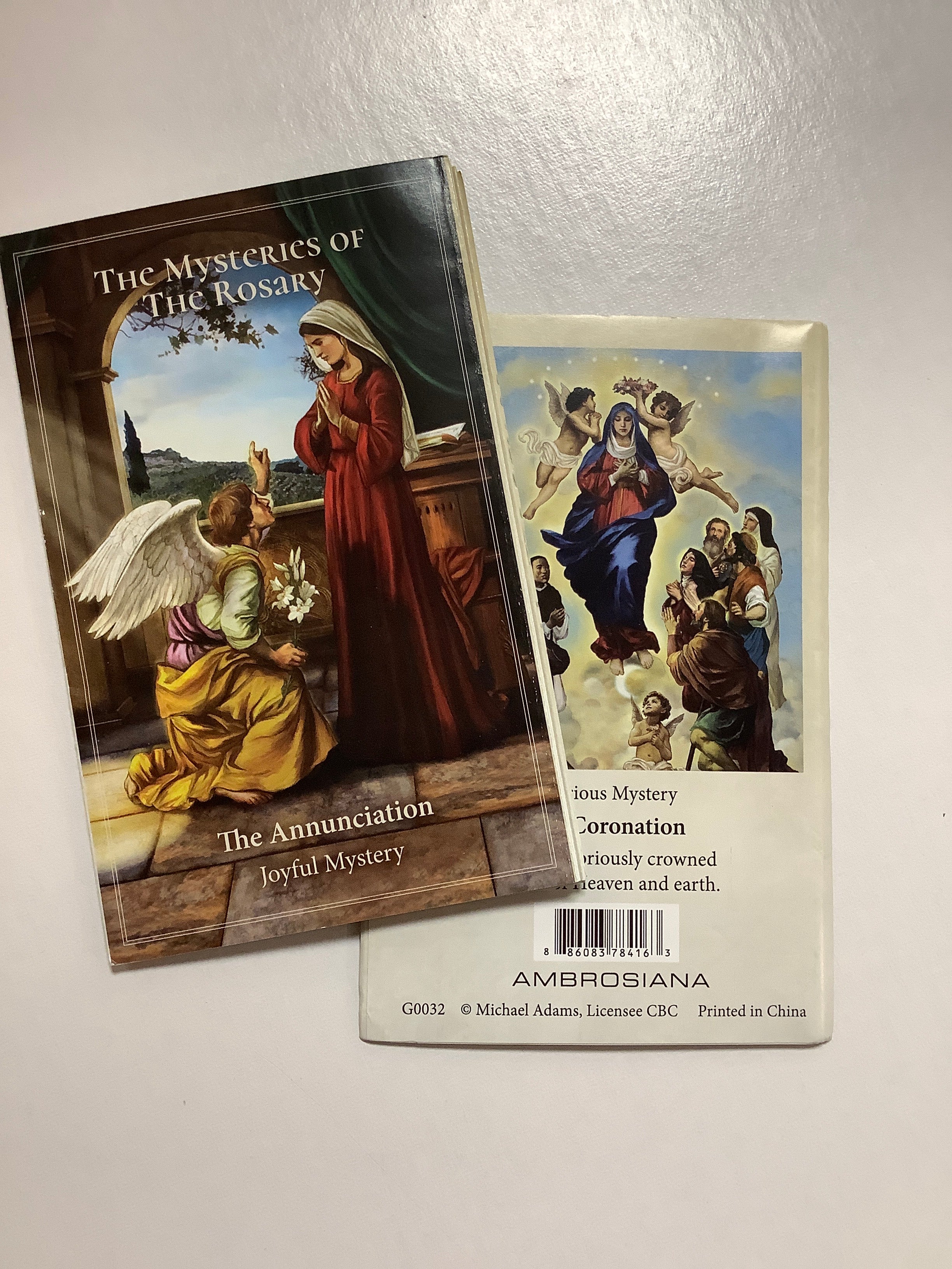 Pamphlet/Catholic/The Mysteries
