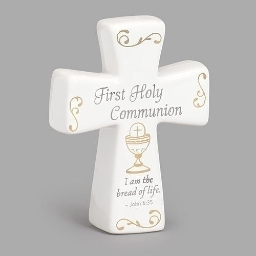 Cross-Standing-Jhn 6:35-First Holy Communion