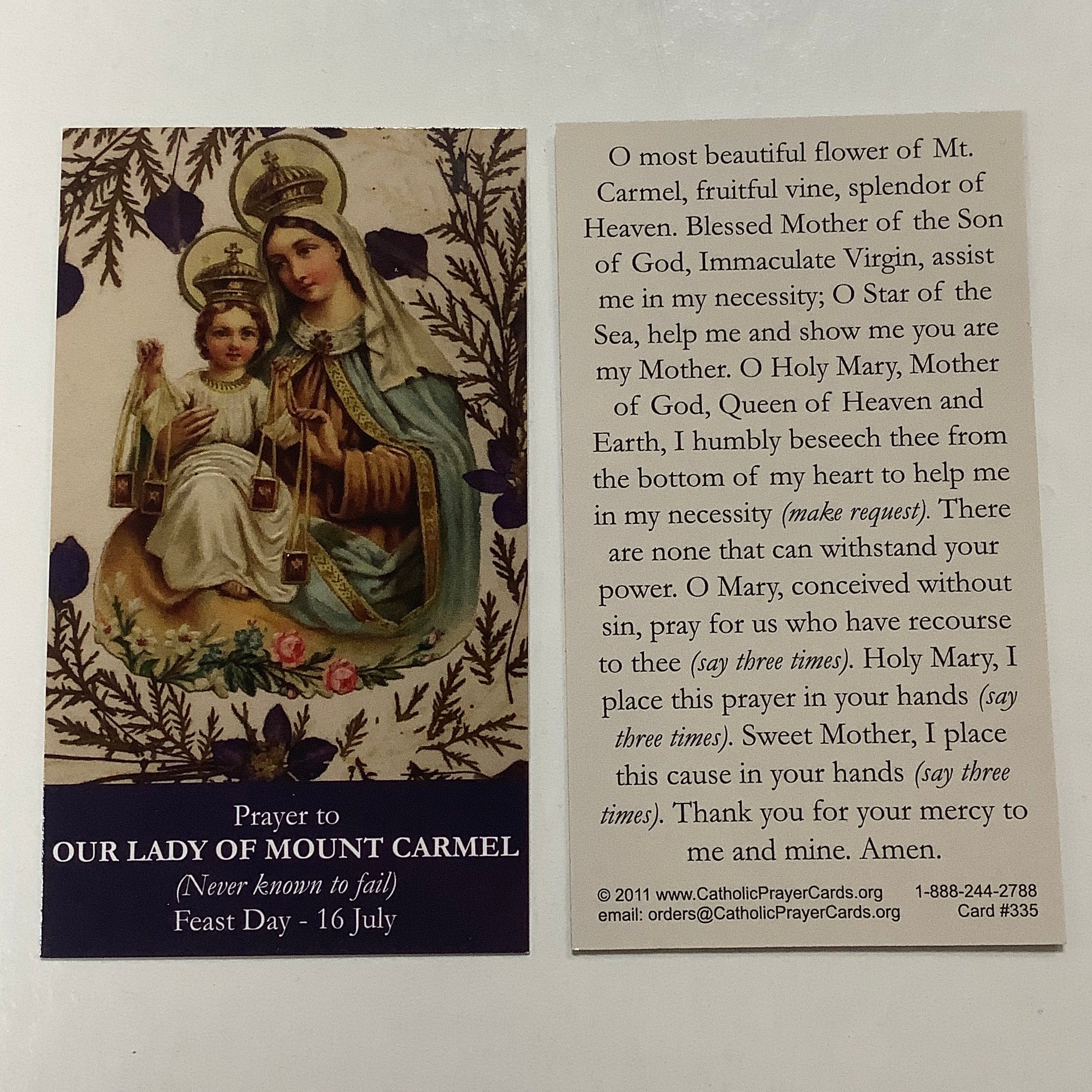 BM-#335/CPC-Our Lady of Mt. Carmel