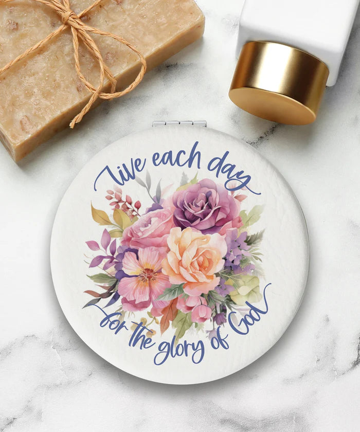 Compact Mirror-Live Each Day-2273