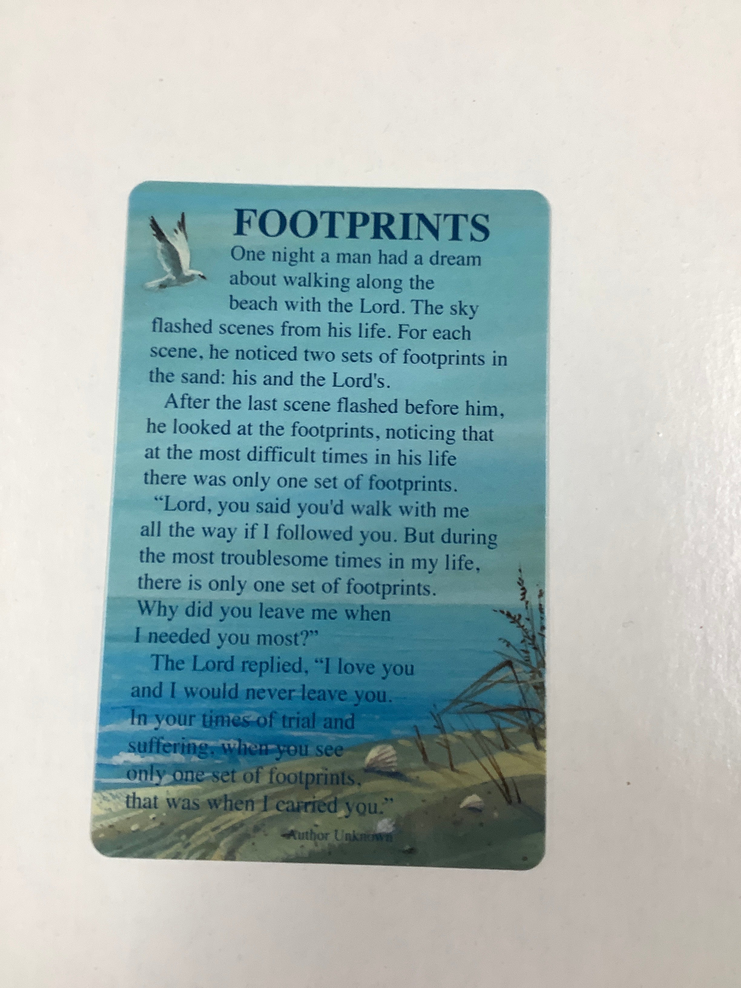 Pocket Card/Footprints/BKM-492
