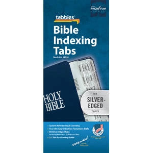 Bible Tabs/Silver Edge