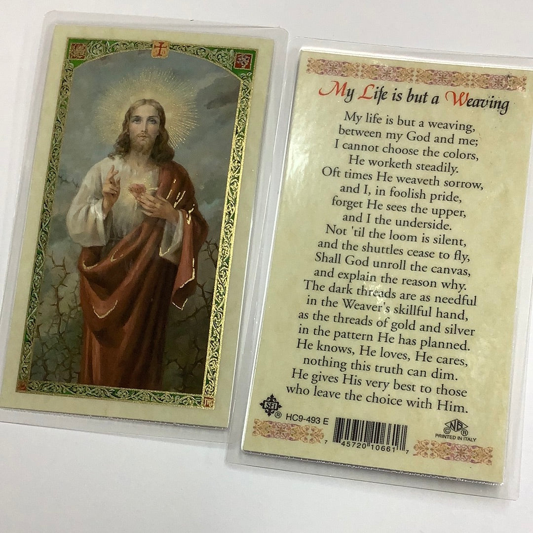 BM-laminated-My Life is but a Weaving-HC9-493 E