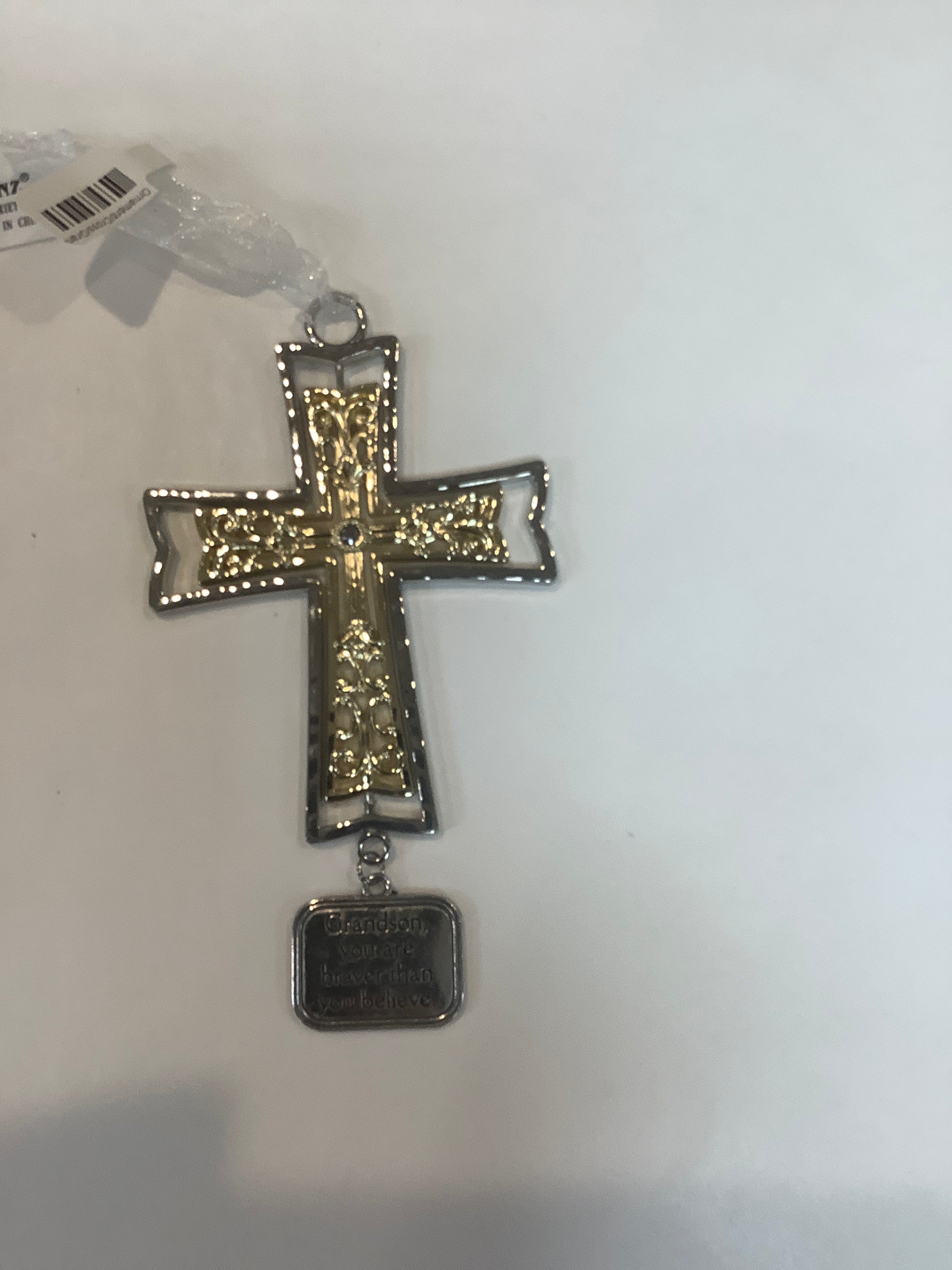 Ornament/Cross/Grandson, You