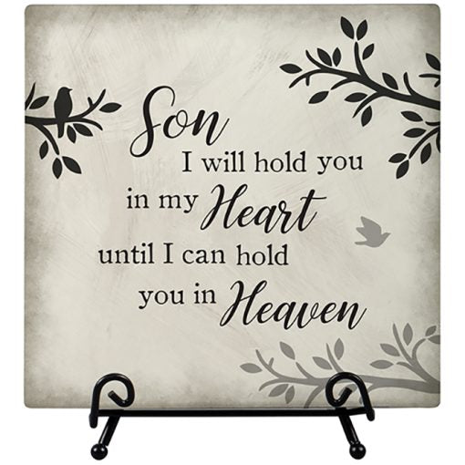 Plaque/Easel/Son/Comfort