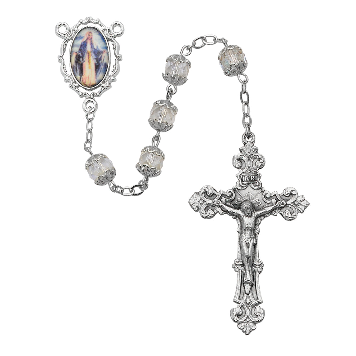Rosary/7mm/Capped/OL of Grace