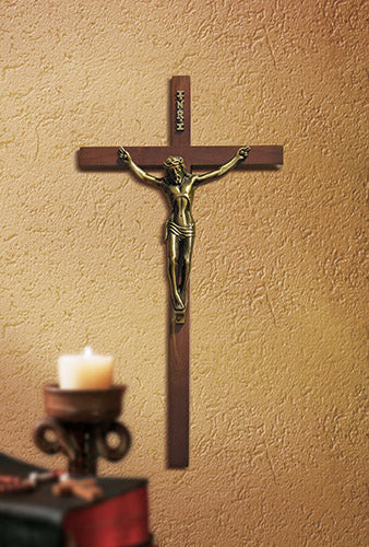 Crucifix/10"Maple/AntqGold