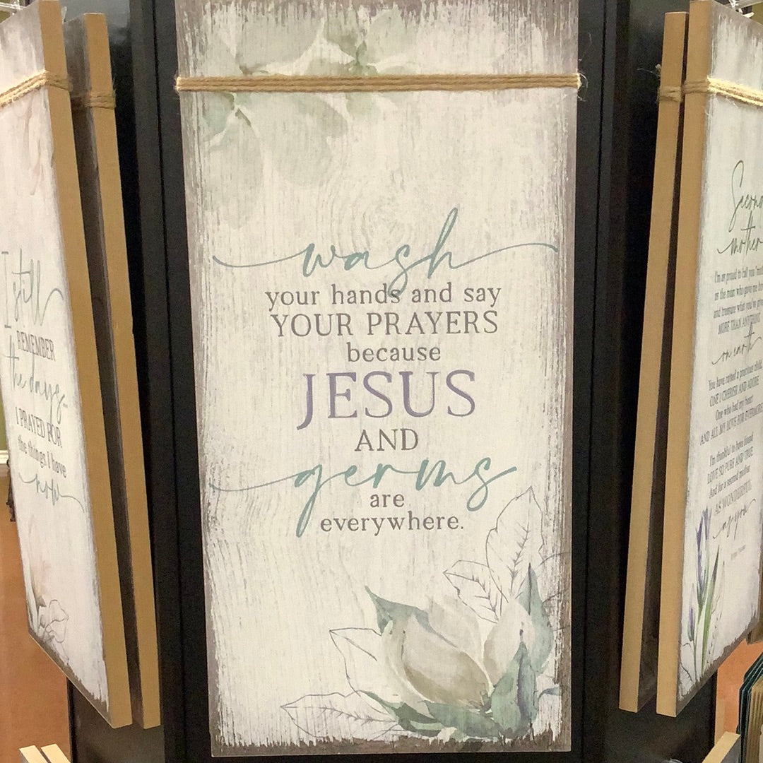 Plaque/WashYourHands/6544