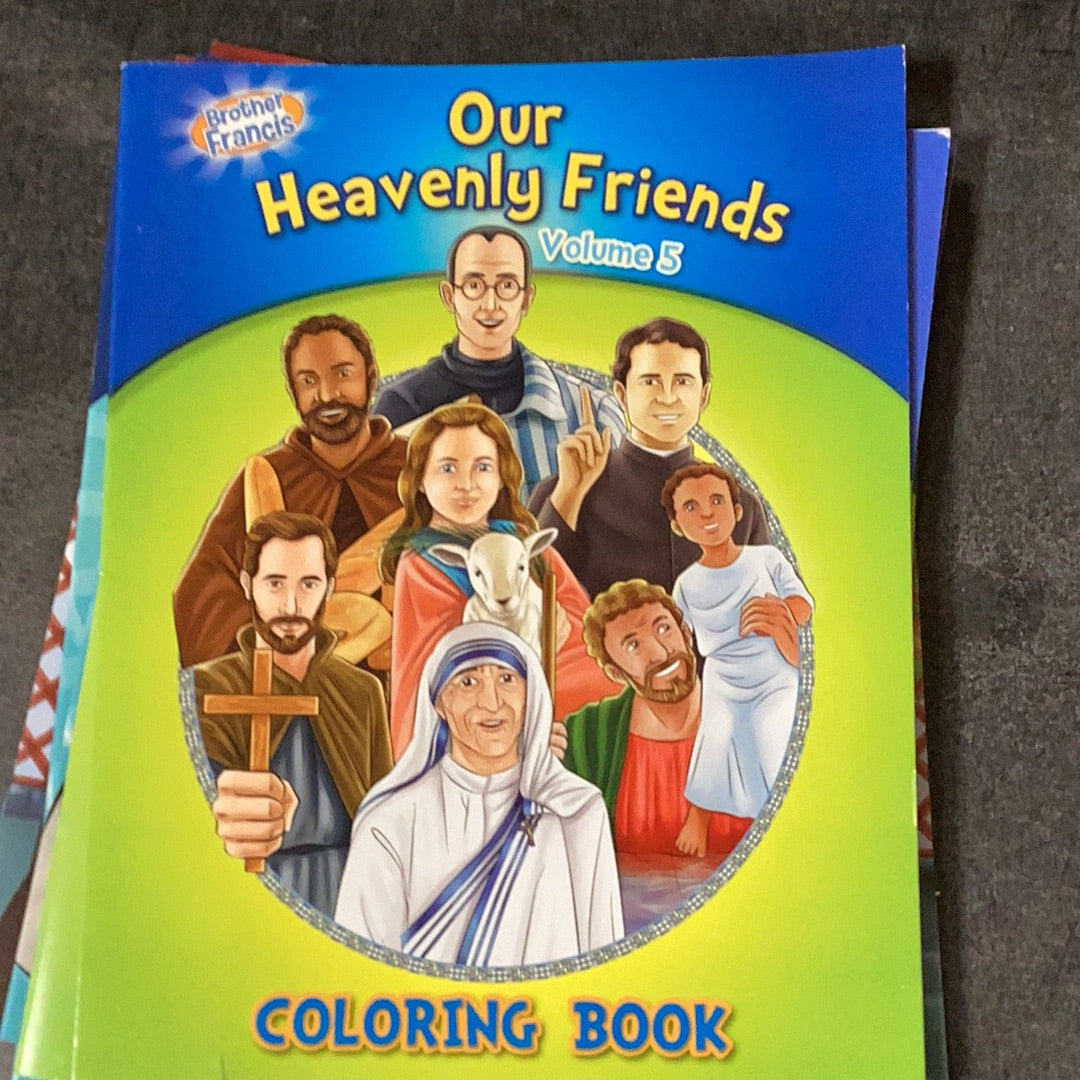 Coloring/Heavenly Friends/Vol.5