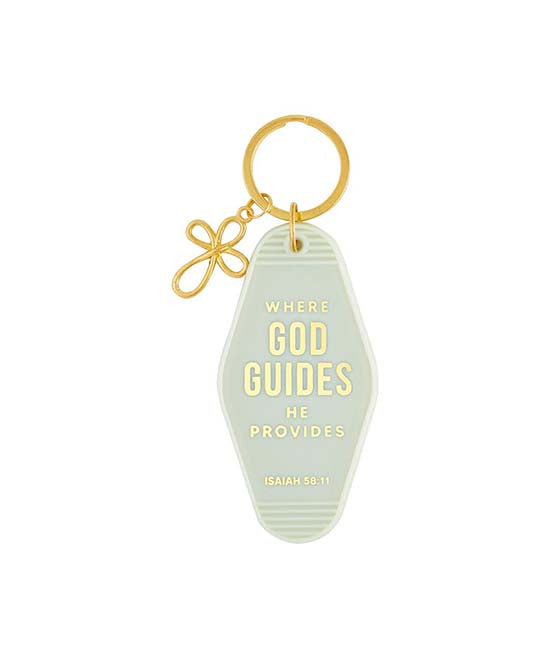 Key Tag-God Guides-Motel Style